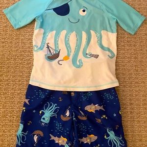 Carter’s 5T Octopus/Nautical Swim Set